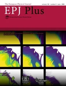 European Physical Journal Plus cover