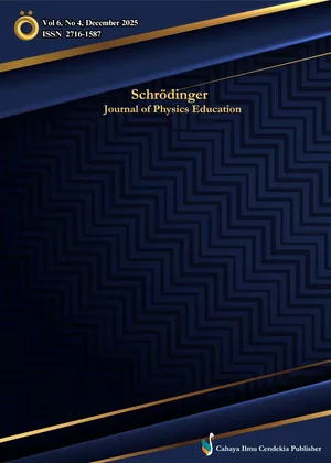 Schrödinger: Journal of Physics Education cover